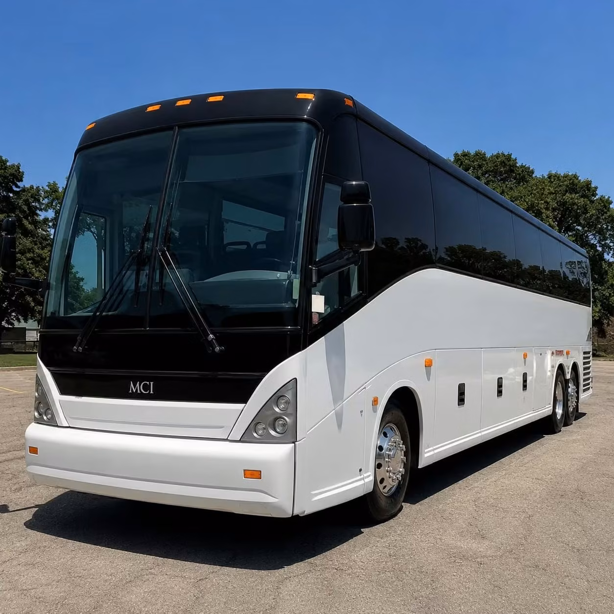 white plains charter bus rental exterior